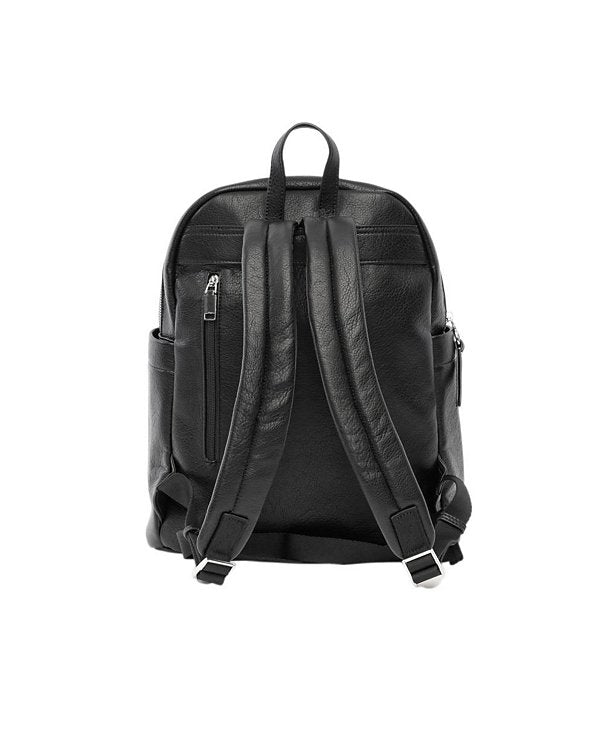 Focus Faux Leather Backpack